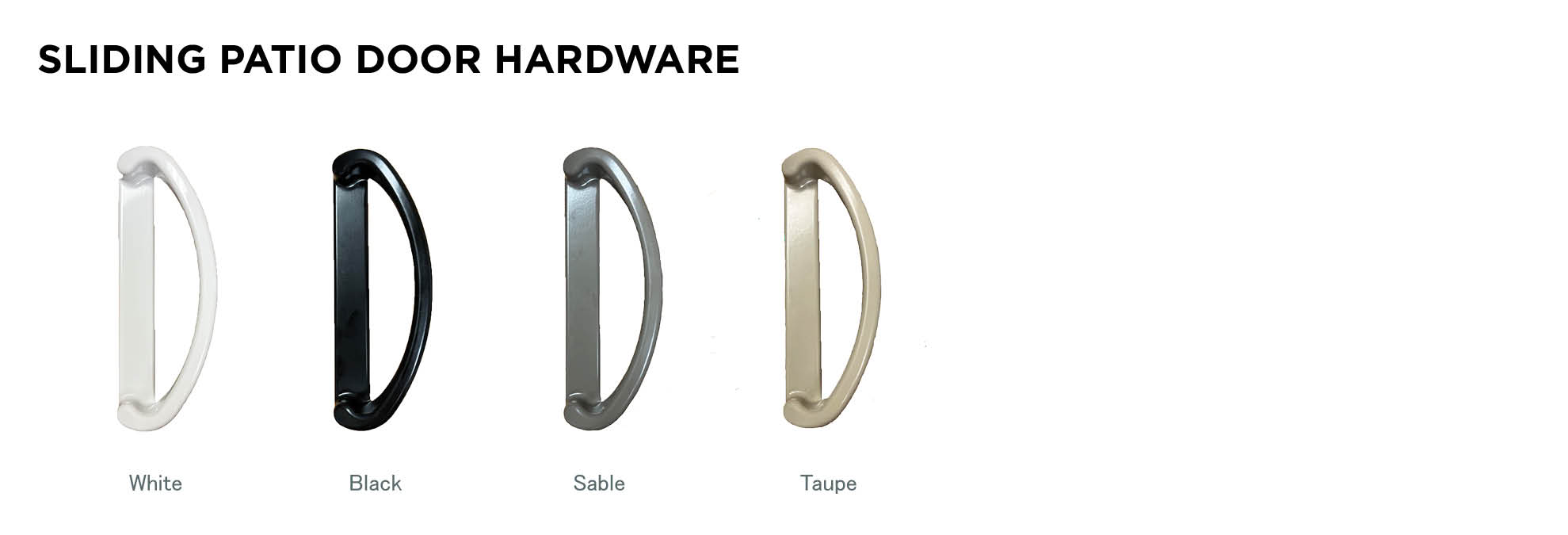 Vinyl Sliding Hardware