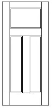 3 Panel Craftsman 3 Panel Craftsman