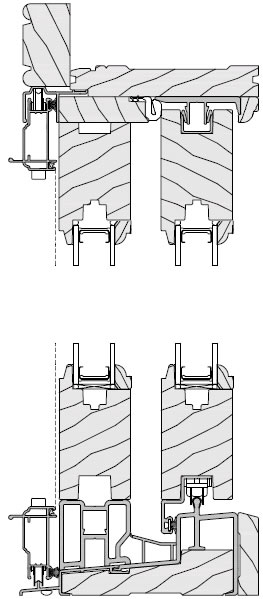 Contemporary Vertical Section