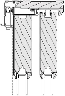 Traditional Vertical Section head section