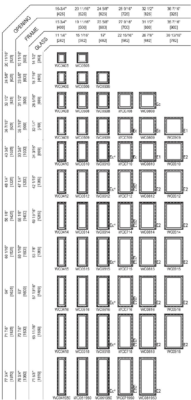 Andersen Casement Window Standard Sizes New Home Plan - vrogue.co